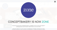 Desktop Screenshot of conceptbakery.de